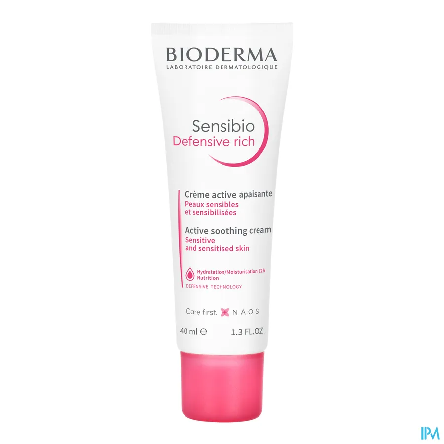 packshot van Bioderma Sensibio Rijke Crème 40 ml