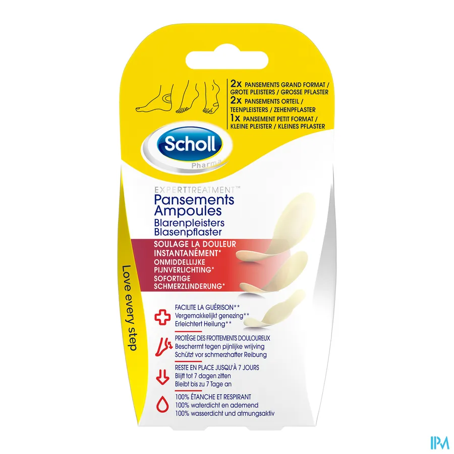 packshot van Scholl Blarenpleister Set 5 stuks