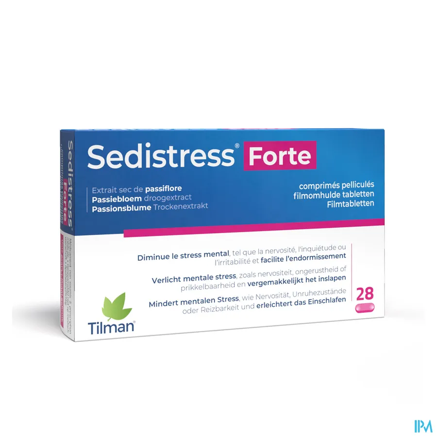 packshot van Sedistress Forte Filmomh Tabl 28
