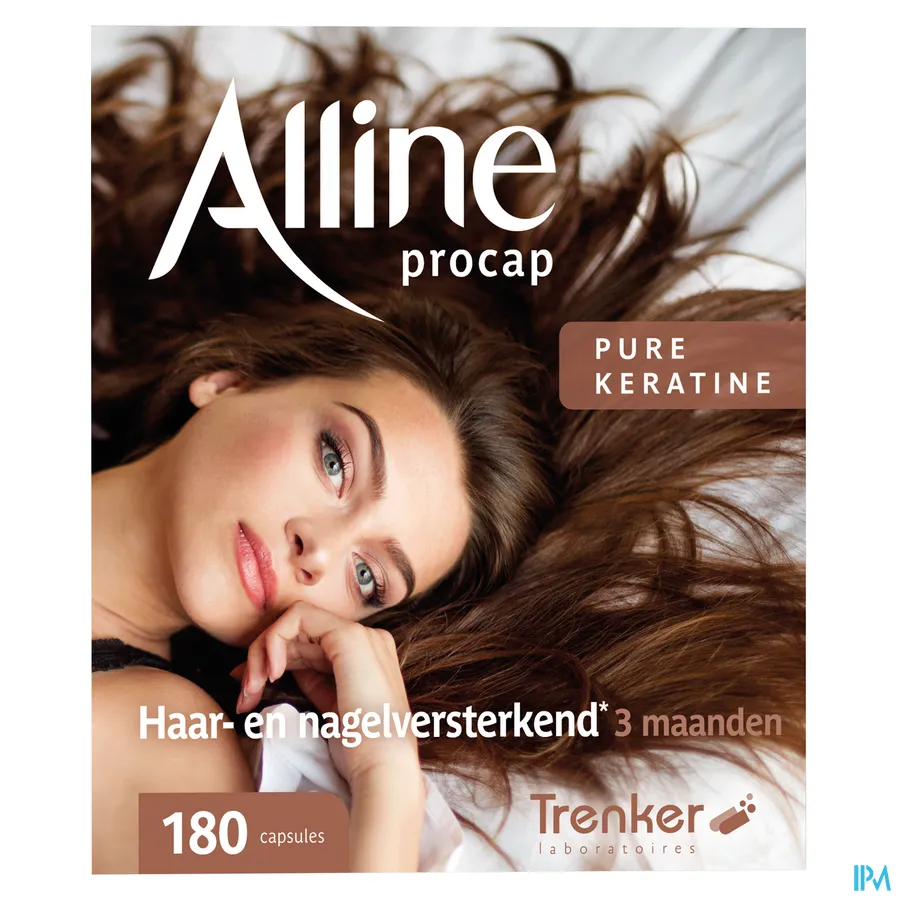 packshot van Alline Procap All in Nutrition voor Haargroei 180 Capsules