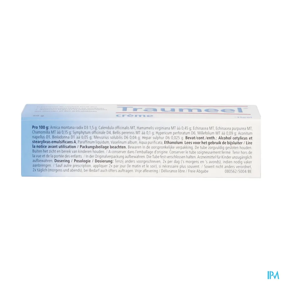 packshot van Heel Traumeel Crème 50 g