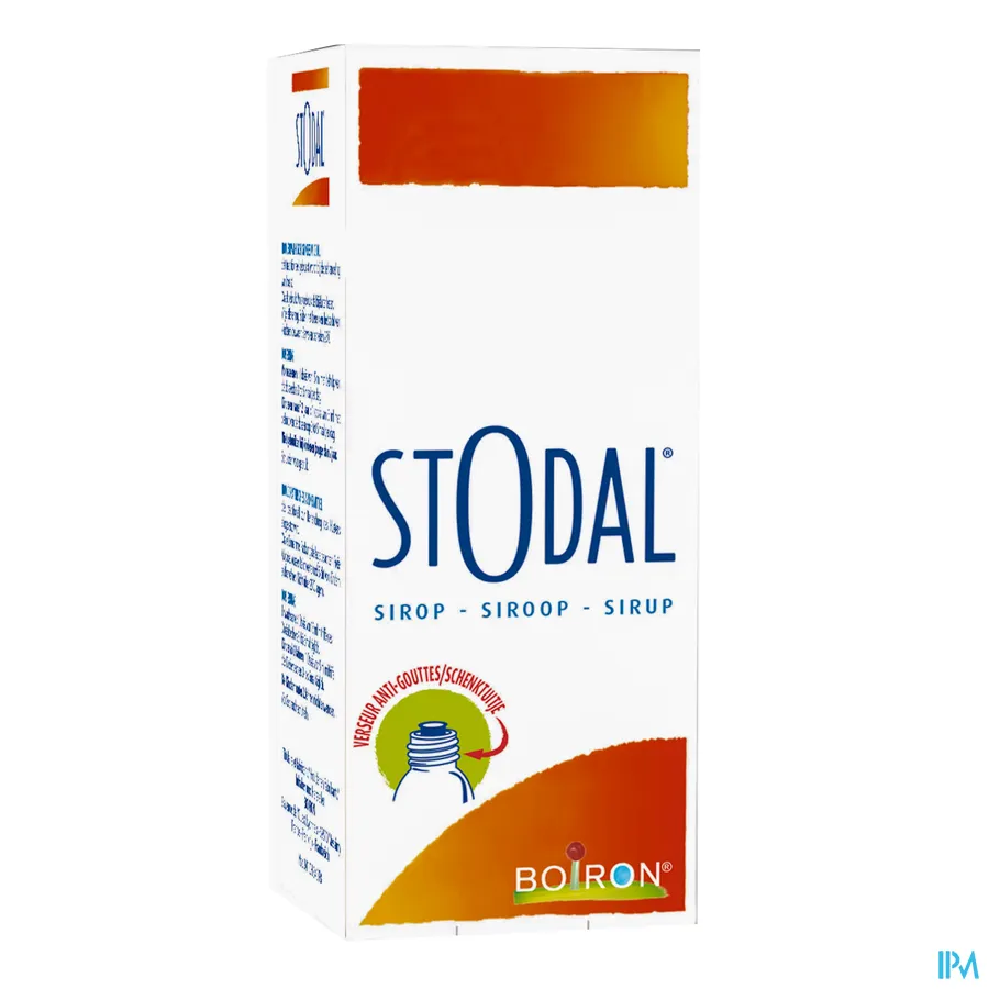 packshot van Stodal bij Hoest Siroop 200 ml