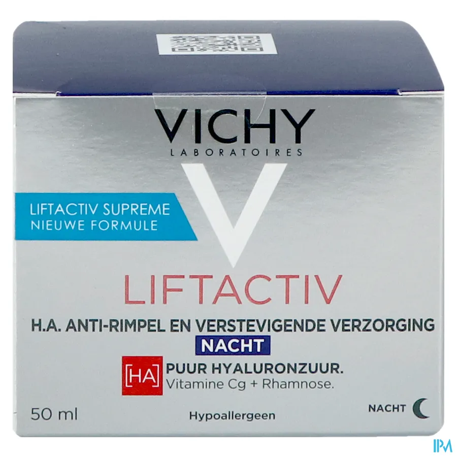 packshot van Vichy Liftactiv Nacht Supreme tegen Rimpels en voor Versteviging van de Huid 50 ml