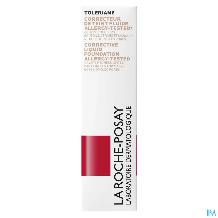 packshot van La Roche Posay Toleriane Fdt Correct.fluide 16 Hale 30 ml