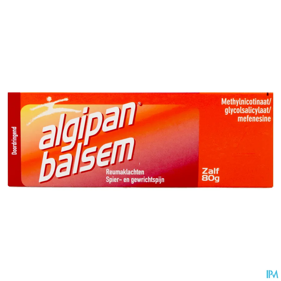 packshot van Algipan balsem 80g