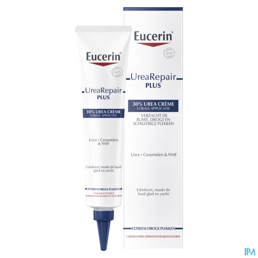 packshot van Eucerin Urea Repair Plus Crème 30% Urea 75 ml