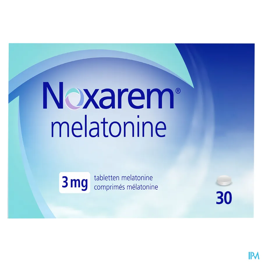 packshot van Noxarem Melatonine 3 mg - 30 Tabletten