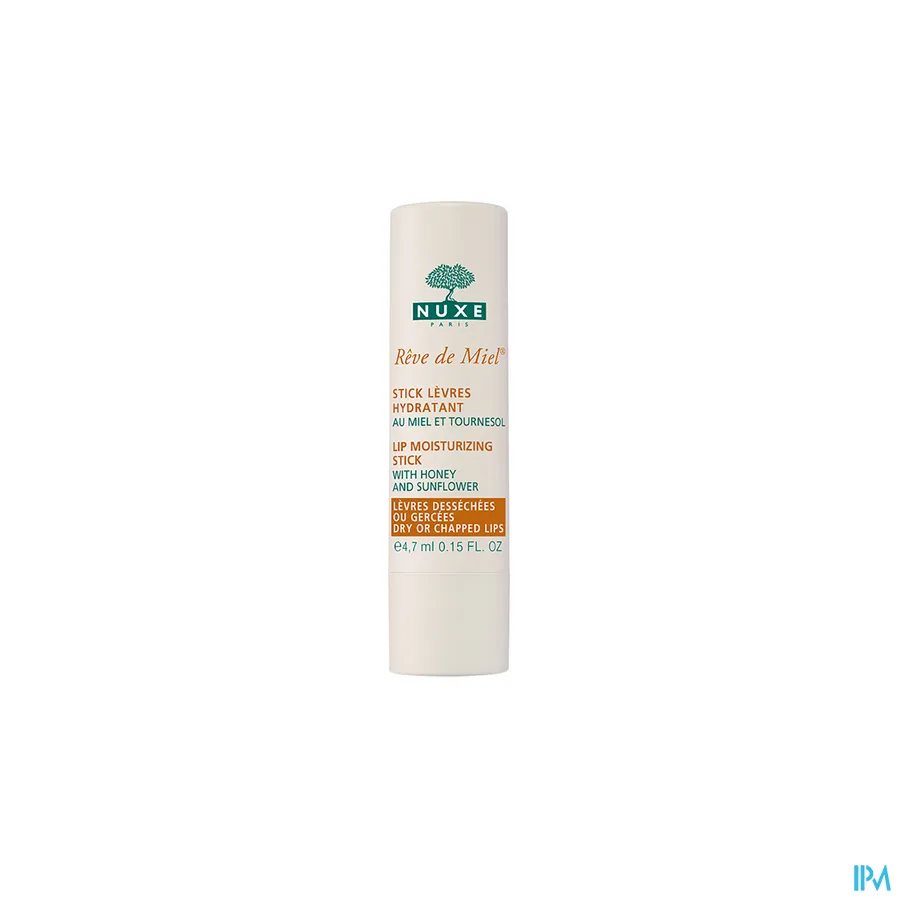 packshot van Nuxe Rêve de Miel Hydraterende Lipstick 4 g