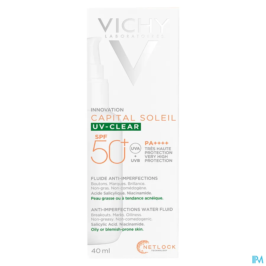 packshot van Vichy Capital Soleil UV Clear SPF 50 40 ml