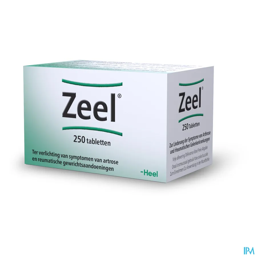 packshot van Heel Zeel T 250 Tabletten