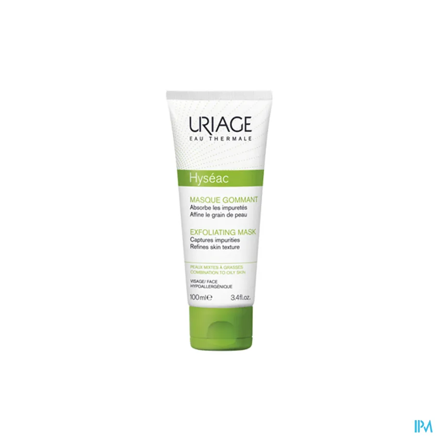 packshot van Uriage Hyséac Scrubmasker 100 ml