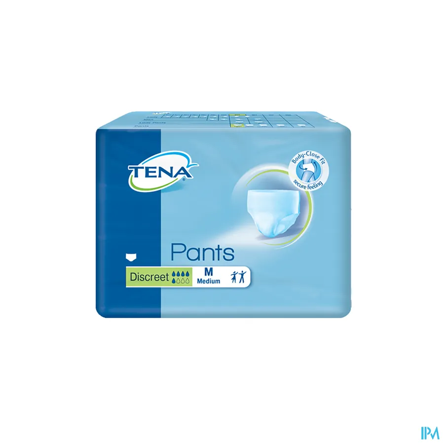 packshot van TENA Pants Discreet M - 12 stuks