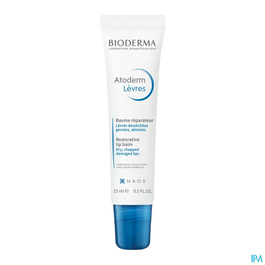 packshot van Bioderma Atoderm Lipbalsem
