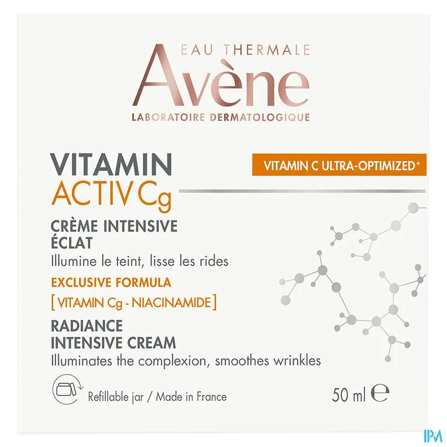 packshot van Avène Vitamine Activ Cg Intensieve Crème Stralende Teint 50 ml