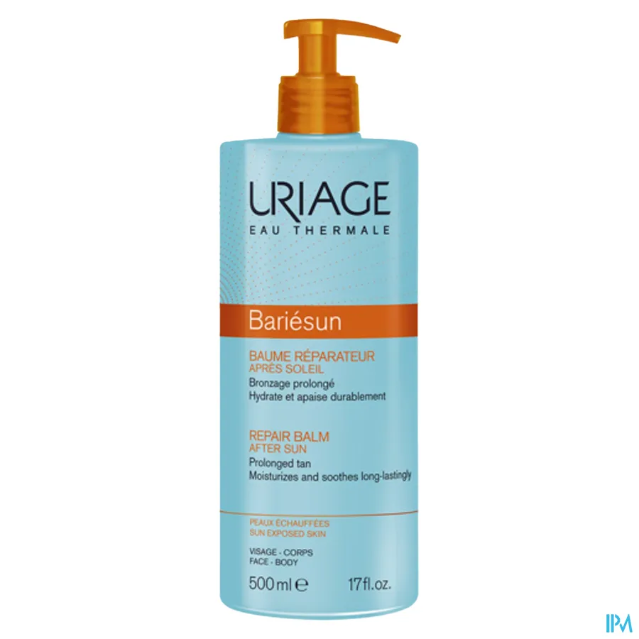 packshot van Uriage Bariésun Herstellende Balsem Aftersun 500 ml