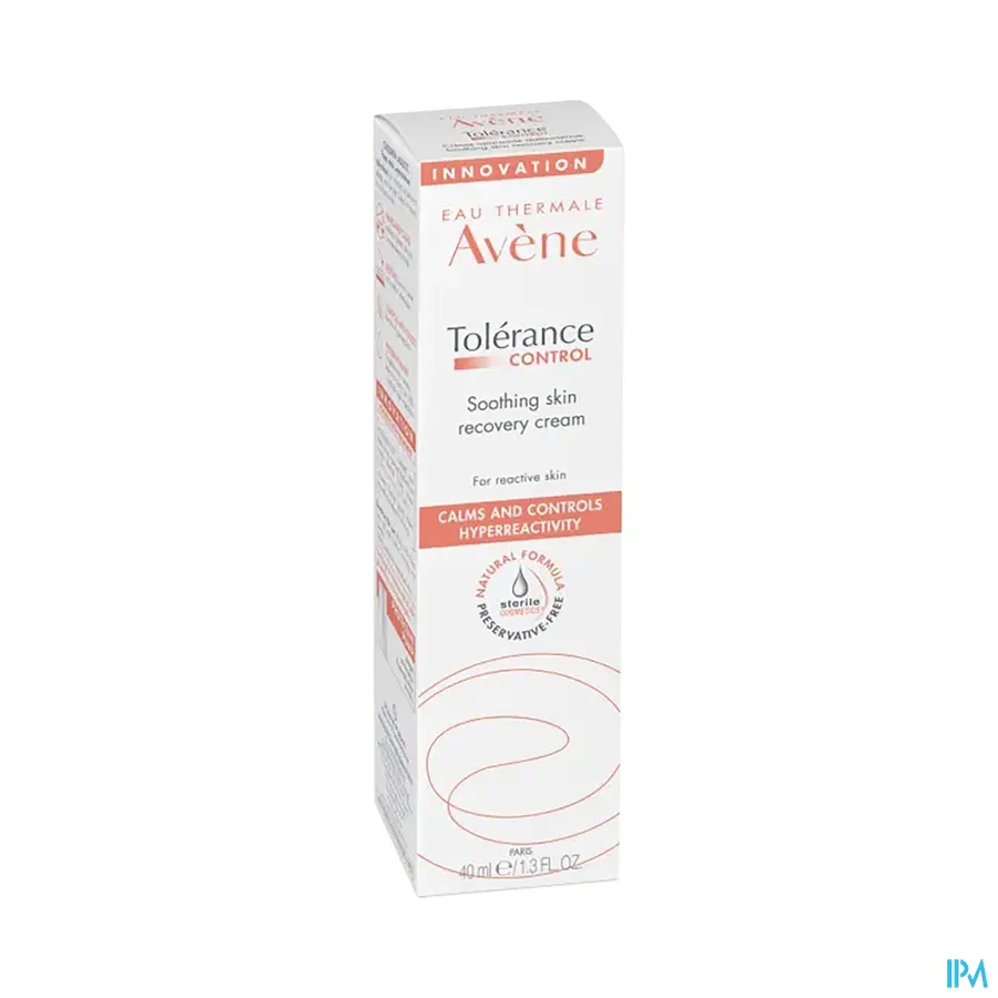 packshot van Avène Tolerance Control Crème 40 ml