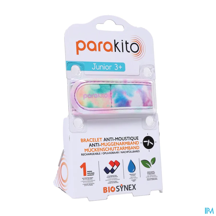 packshot van Parakito Armband Junior 2 Tie&dye 1