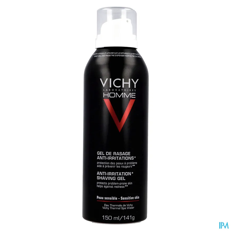 packshot van Vichy Homme Scheergel Anti-irritatie 150 ml