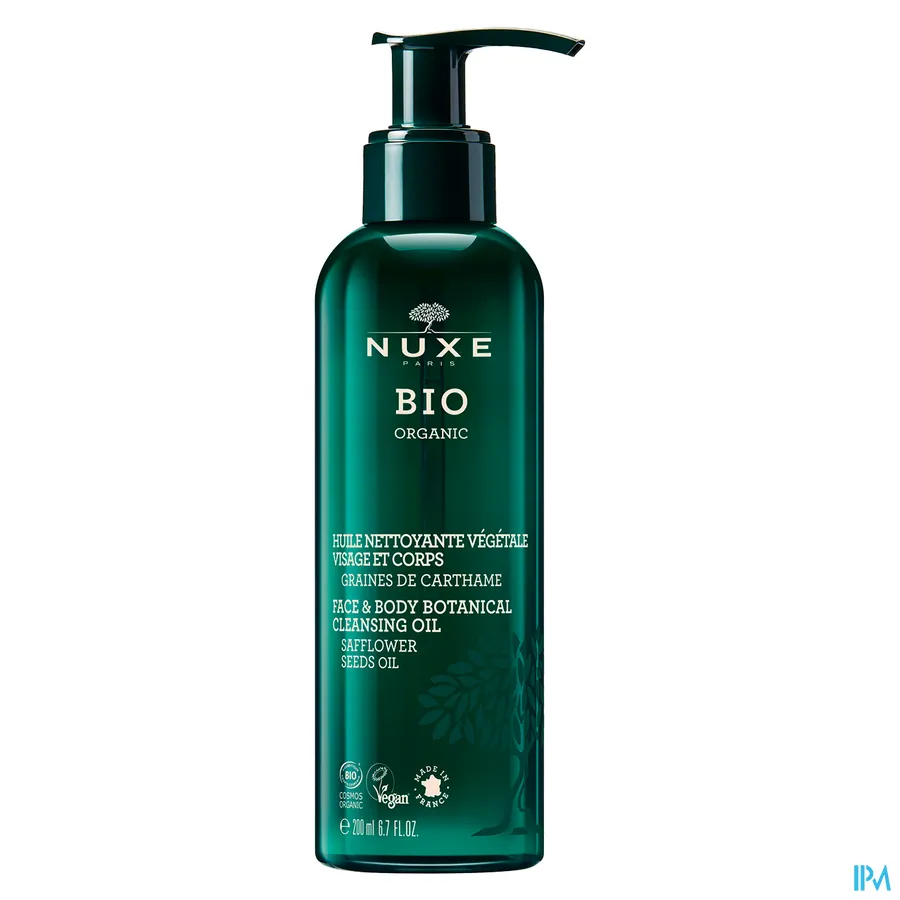 packshot van Nuxe Bio Plantaardige Reinigende Olie 200 ml