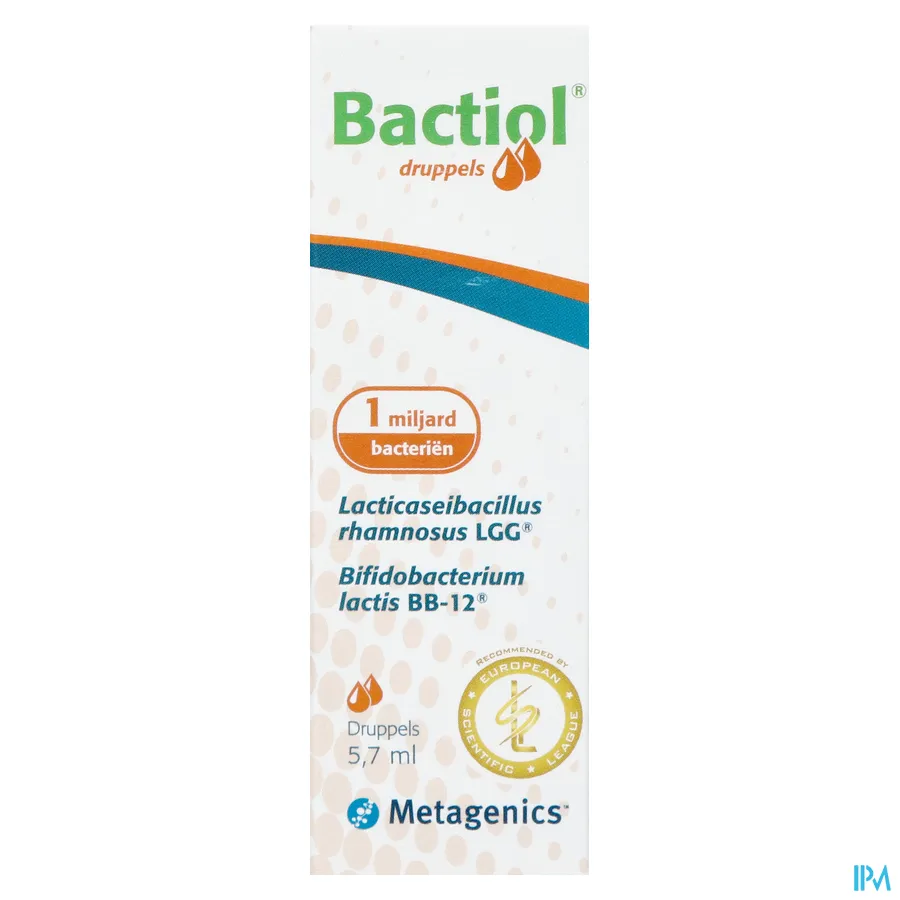 packshot van Bactiol Druppels 5,7 ml