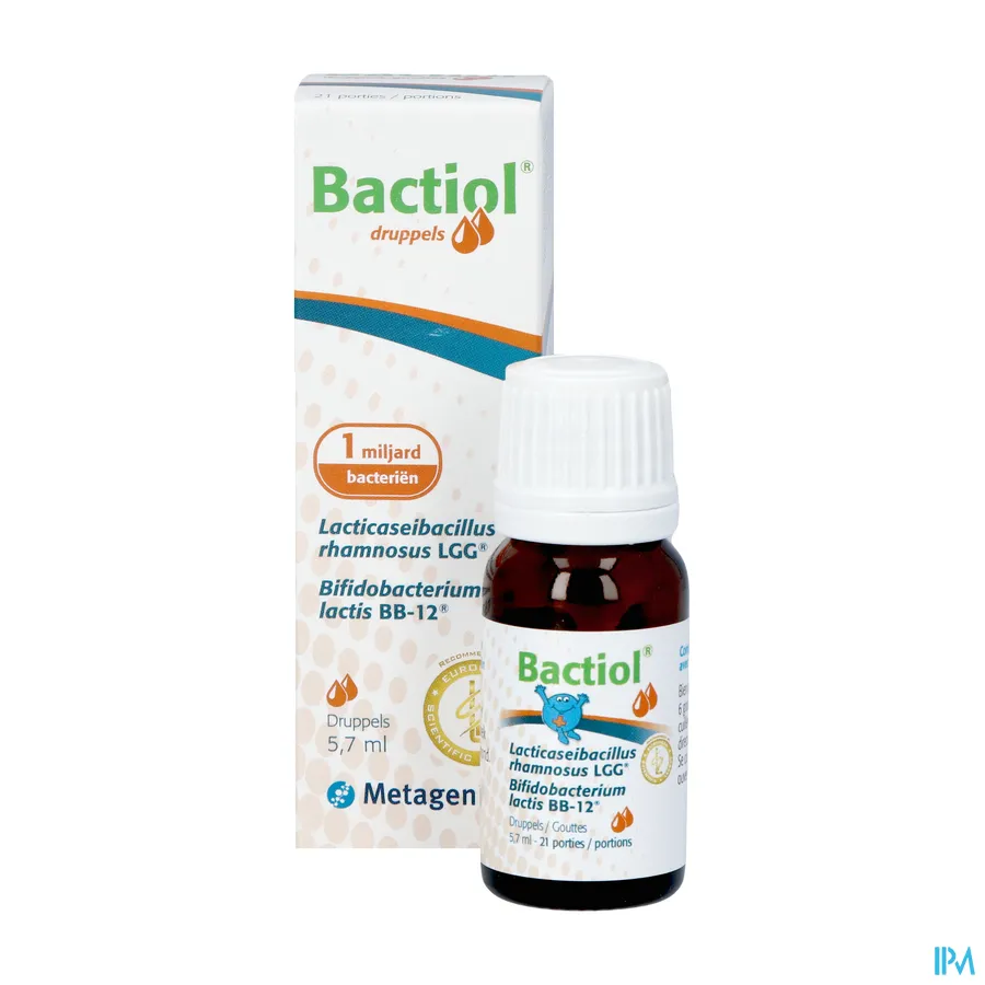 packshot van Bactiol Druppels 5,7 ml