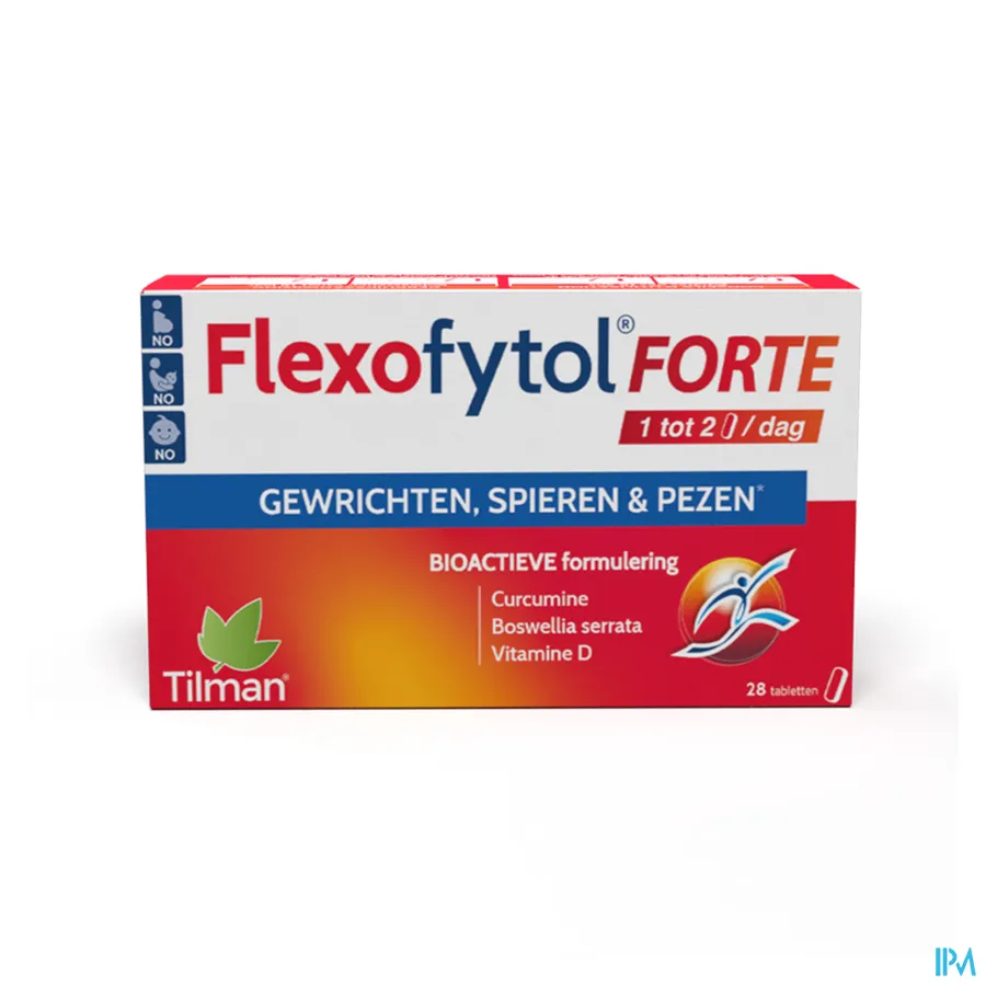 packshot van Flexofytol Forte 28 Tabletten