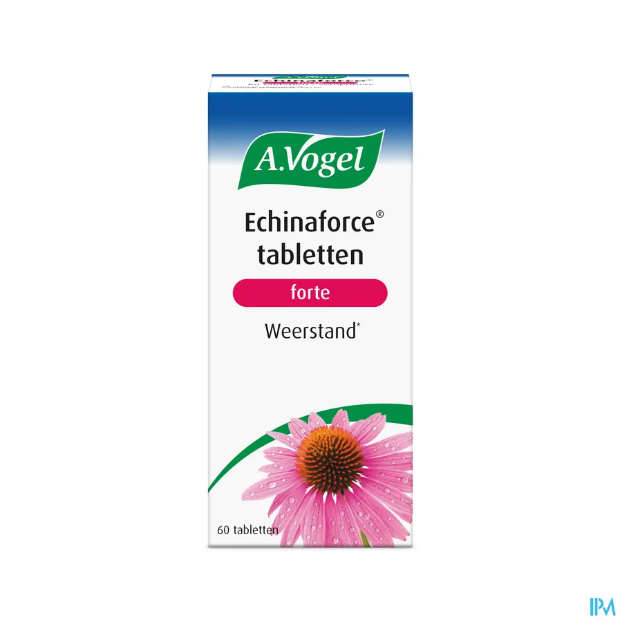 packshot van A. Vogel Echinaforce Forte voor Weerstand 60 Tabletten