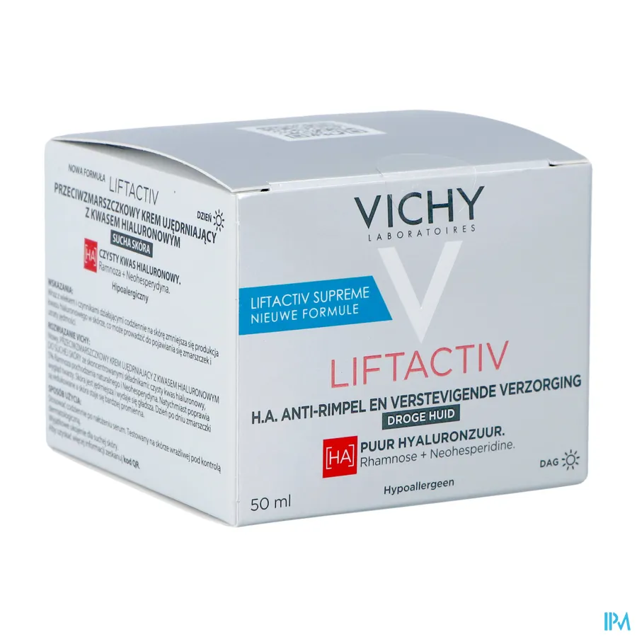packshot van Vichy Liftactiv Supreme Droge Huid 50 ml