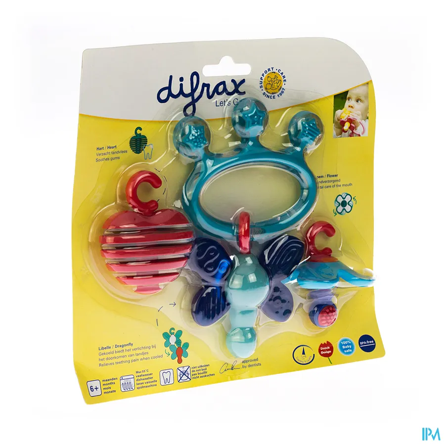 packshot van Difrax bijtjuweel 1