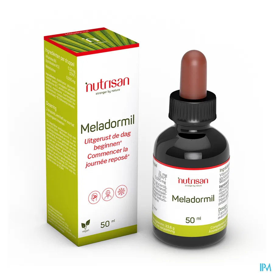 packshot van Nutrisan Meladormil Druppels 50 ml