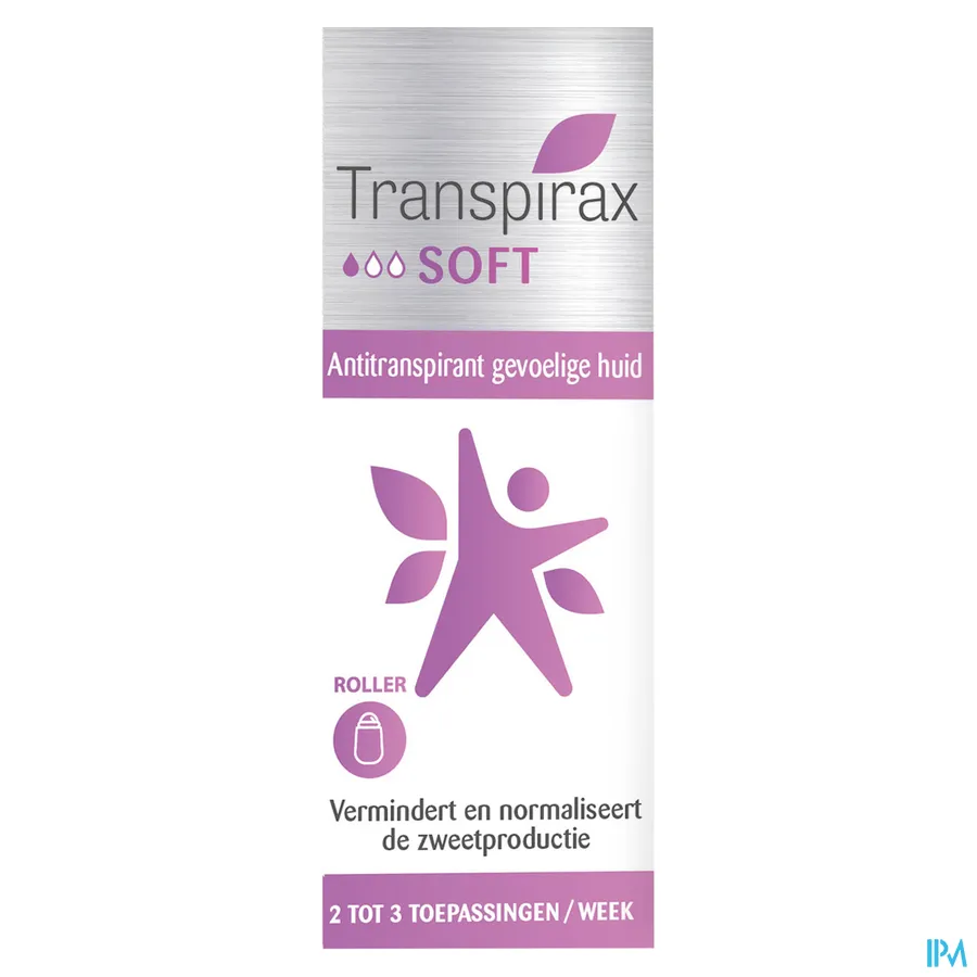packshot van Transpirax Soft Roller 50 ml