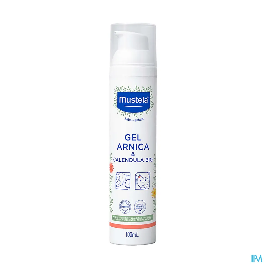 packshot van Mustela Bébé Arnica & Calendula Bio Gel 100 ml