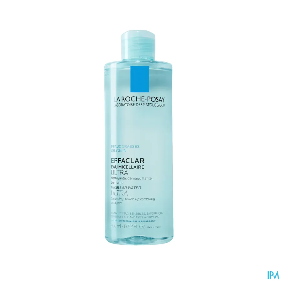 packshot van La Roche-Posay Effaclar Micellair Water Ultra 400 ml