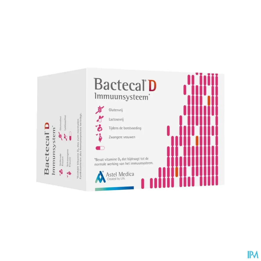 packshot van Bactecal D Caps 90