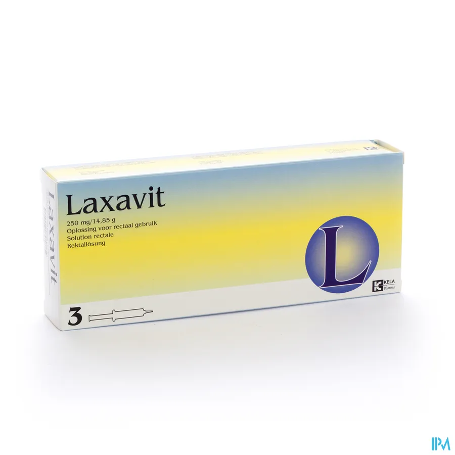 packshot van Laxavit 3 x 12ml