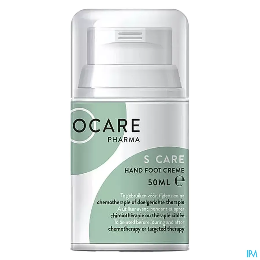 packshot van OCare Pharma S Care Hand Foot Crème 50 ml