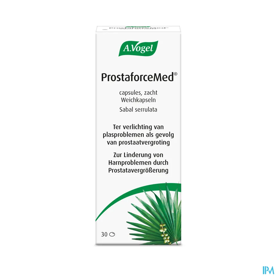 packshot van A.Vogel Prostaforcemed 30 capsules