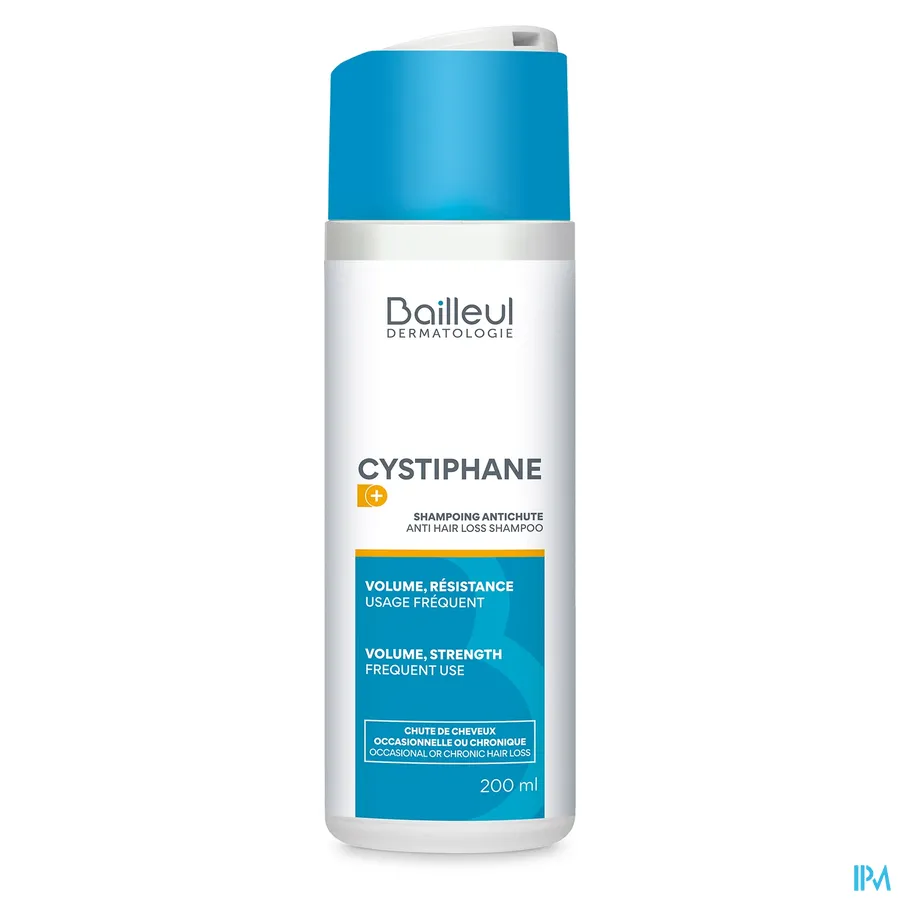 packshot van Cystiphane Shampoo tegen Haaruitval 200 ml