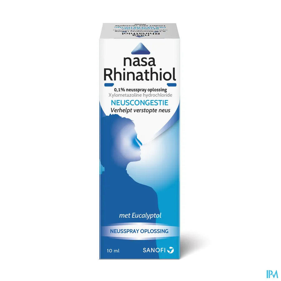 packshot van Nasa Rhinathiol 0,1% 10ml