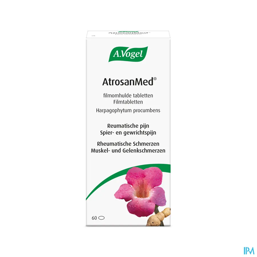packshot van A. Vogel AtrosanMed 60 tabletten
