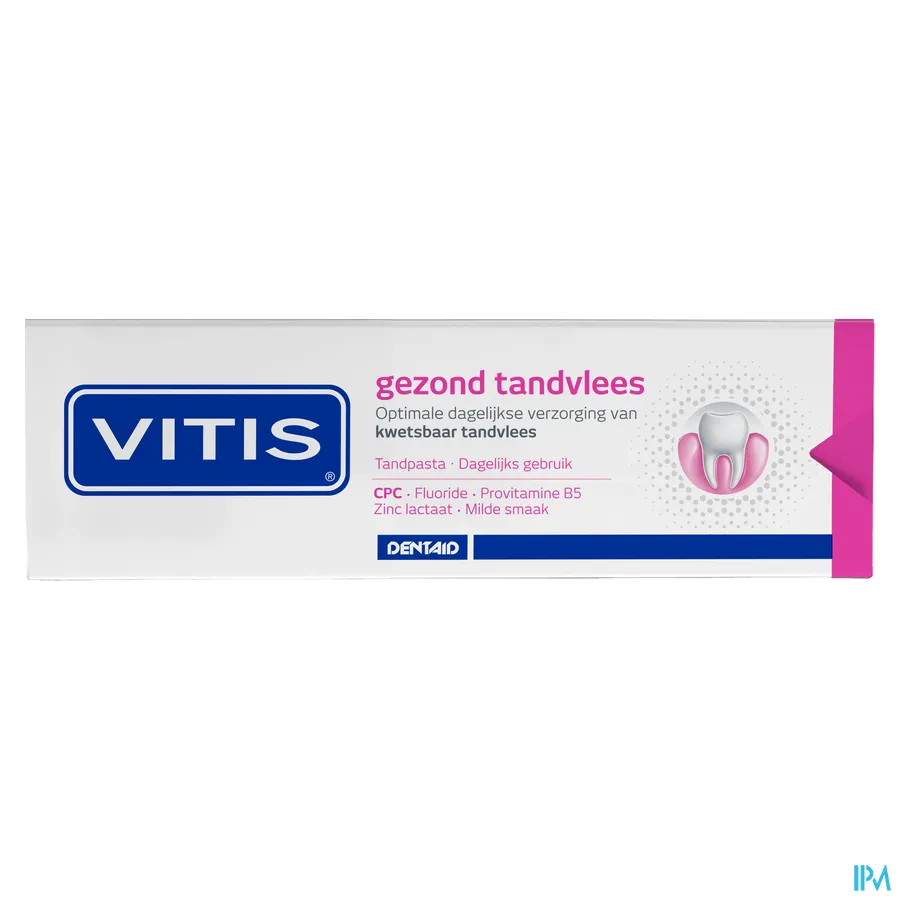 packshot van Vitis Gezond Tandvlees Tandpasta 75 ml