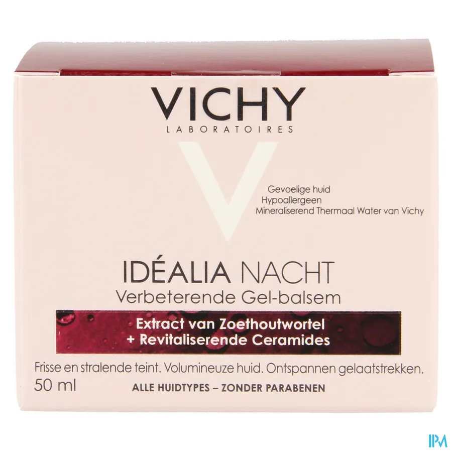 packshot van Vichy Idealia Skin Sleep Nachtcrème 50 ml