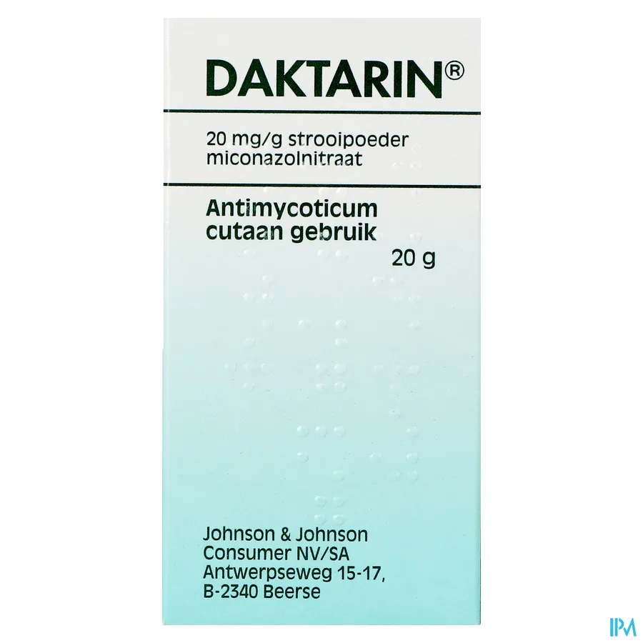 packshot van Daktarin 20g poeder