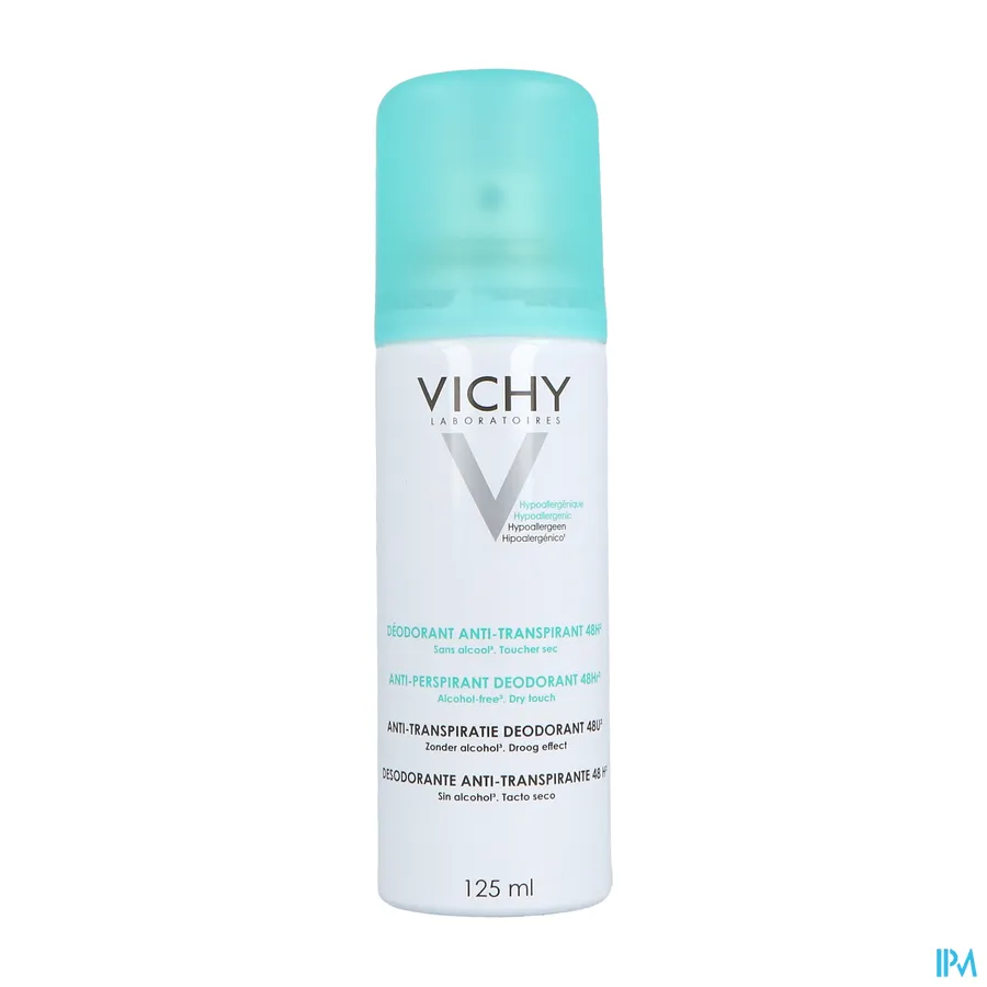 packshot van Vichy Deodorant Spray Anti-Transpiratie 48 uur 125 ml