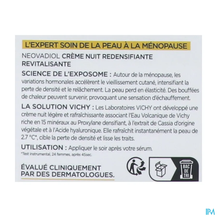 packshot van Vichy Neovadiol Peri Menopauze Nachtcrème 50 ml