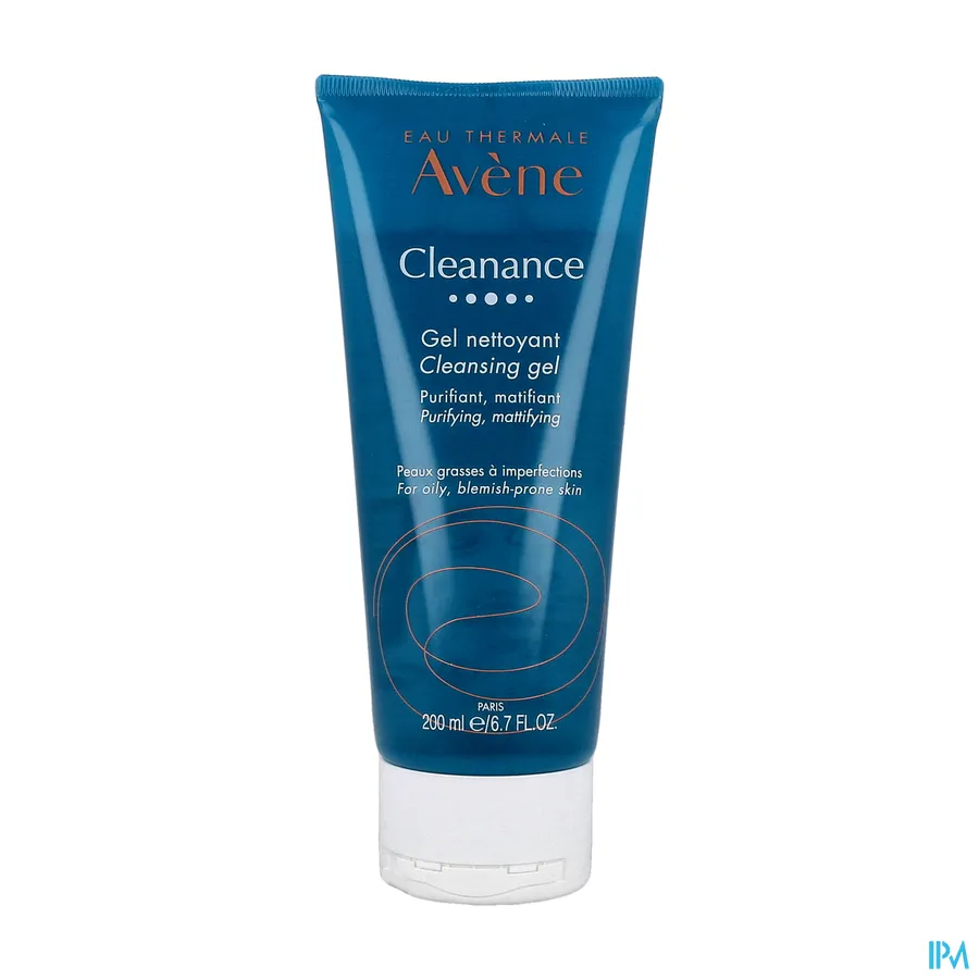 packshot van Avène Cleanance Reinigende Gel 200 ml