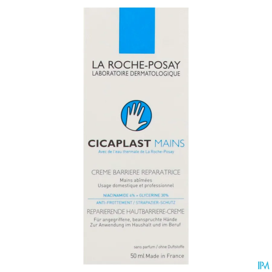packshot van La Roche-Posay Cicaplast Handcrème 50ml