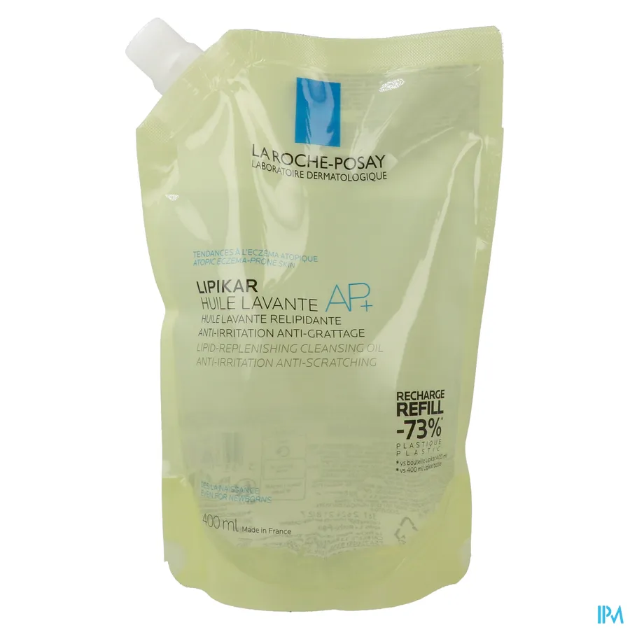 packshot van La Roche-Posay Lipikar Refill Wasolie AP+ Navulling 400 ml
