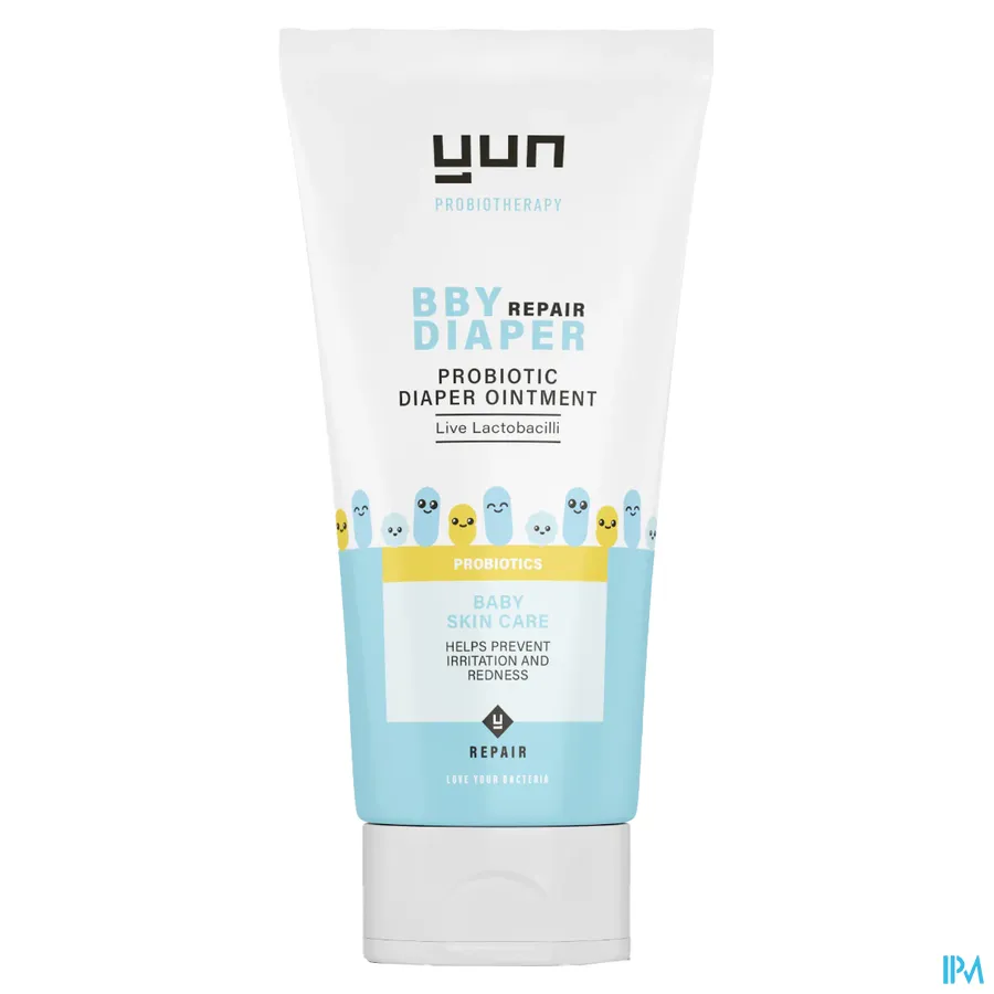 packshot van Yun Bby Probiotic Repair Luierzalf Zonder Parfum 75 ml