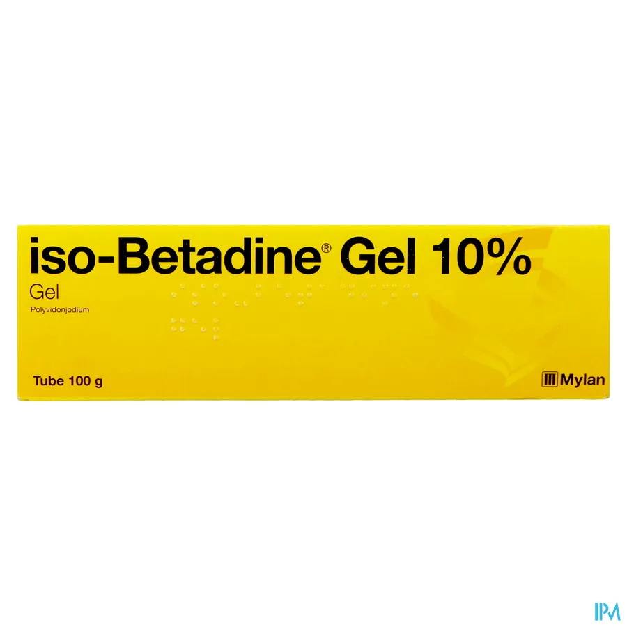 packshot van Iso-Betadine 100g gel
